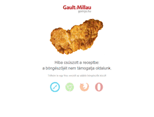 Tablet Screenshot of gaultmillau.hu